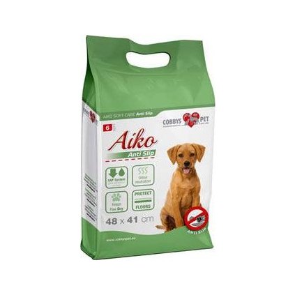 Podložka absorb. pro psy Aiko Soft Care 48x41cm 6ks