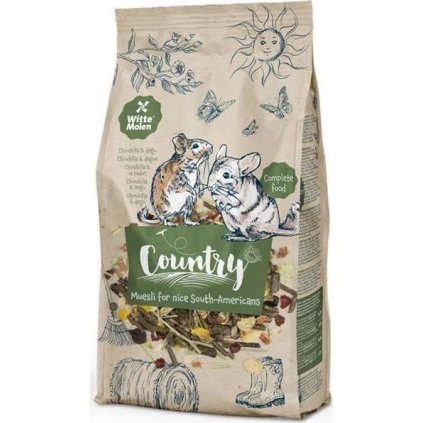 Witte Molen Country Chinchilla&Degu - činčila, osmák 850 g