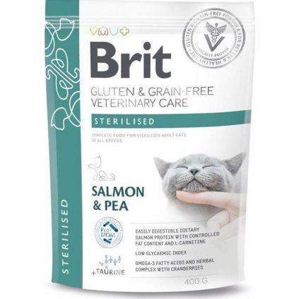 Brit Veterinary Care Cat Sterilised 400 g