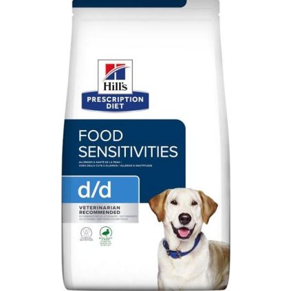 Hill's Prescription Diet Canine d/d Duck & Rice 1,5 kg