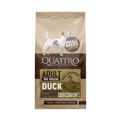 QUATTRO Dog Dry SB Adult Kachna 7kg