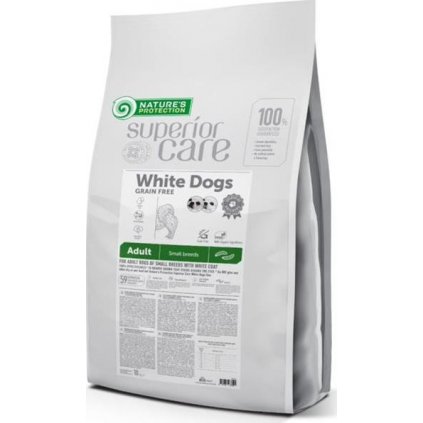 Nature's Protection Dog Dry Superior Care Adult SB White GF Insect 10 kg