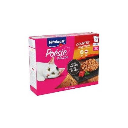 Vitakraft Cat Poésie DéliGelee Multipack masový 6x85g