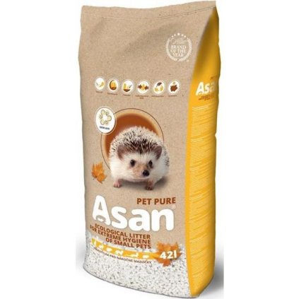 Podestýlka hlod. Asan Pet Pure 42l / 8kg