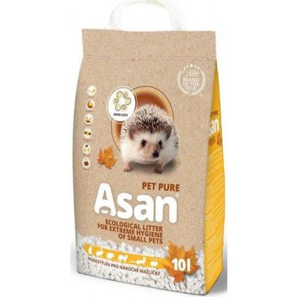 Podestýlka hlod. Asan Pet Pure 10l / 2kg