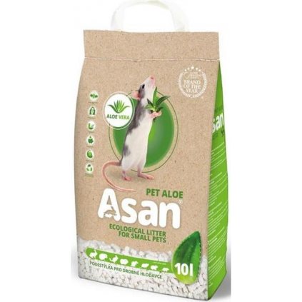 ASAN Pet Aloe Podestýlka hlodavce a králíčky 10l