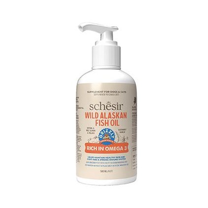 Lososový olej s treskou Schesir Grizzly 500ml