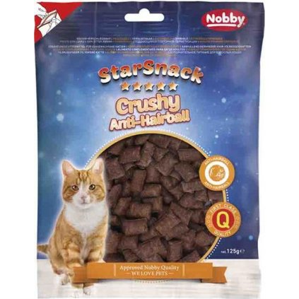 Nobby pamlsek - StarSnack cat Crushy Anti-Hairball bag; 125 g