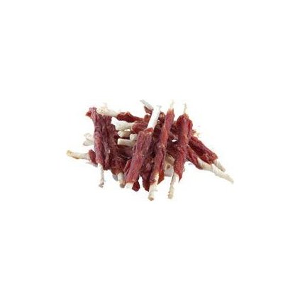 WANT Dog poch. Dry Duck Wrap Rawhide Stick 500g