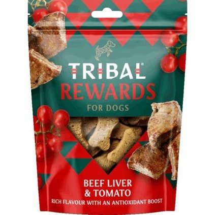 TRIBAL Rewards Snack Beef Liver & Tomato 125 g