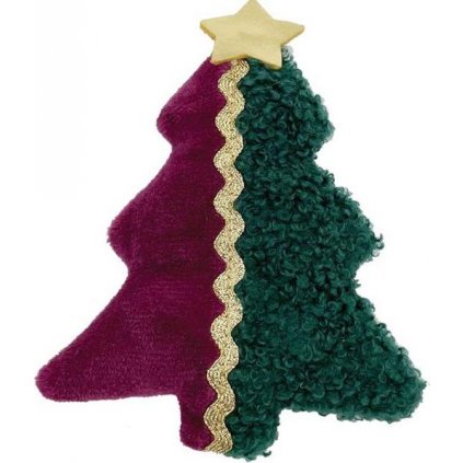 Hračka cat Gemstone Forest vánoční stromek catnip HP 15cm