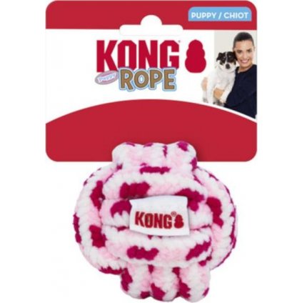 Hračka textil Puppy Rope míč KONG L