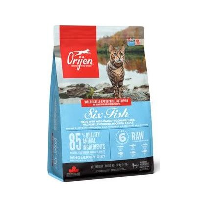 Orijen Cat Six Fish 1,8kg NEW