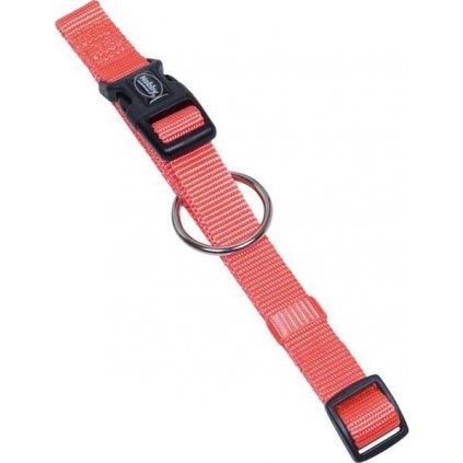 Obojek nylon classic 1x13-20cm Nobby lososový