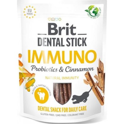 Brit Dog Dental Stick Immuno with Probiotics & Cinnamon 251 g