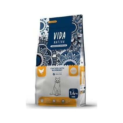 Kraftia VIDA NATIVA CAT Adult Chicken 1,4kg