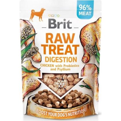 Brit Raw Treat Dog Digestion Freeze-dried treat and topper Chicken 40 g