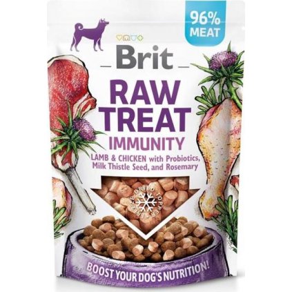 Brit Raw Treat Dog Immunity Freeze-dried treat and topper Lamb&Chicken 40 g