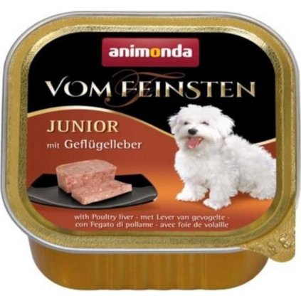 Animonda Vom Feinsten dog van. Junior pašt.-dr.játra 150g