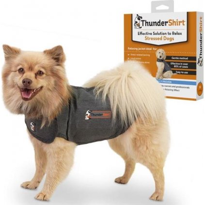Vesta zklidňující ThunderShirt pro psy šedá XS
