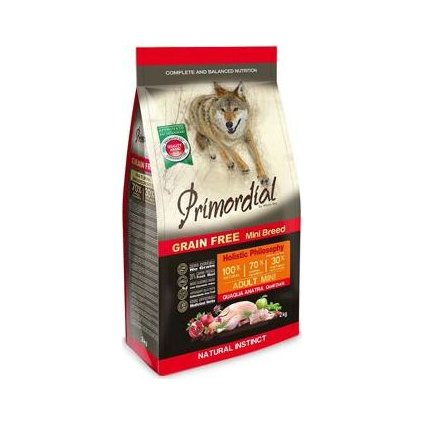 Primordial GF MINI Adult Quail&Duck 2kg