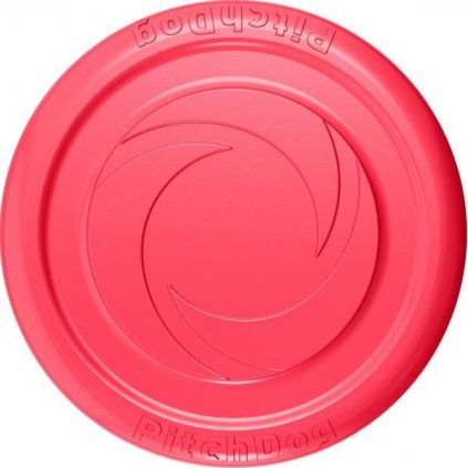 Hračka pěnový létající disk červený 24 cm PitchDog