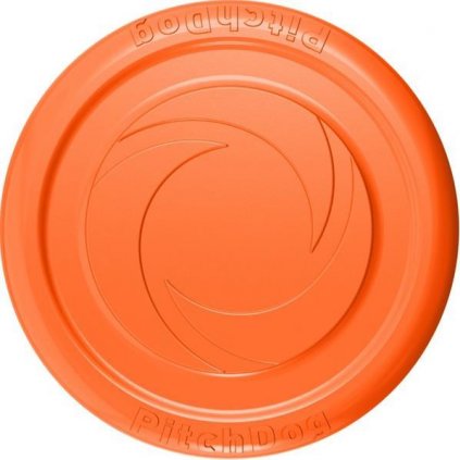 Hračka pěnový létající disk oranžový 24cm PitchDog