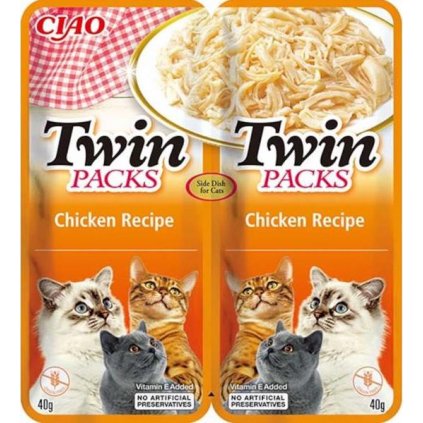 Churu Cat Twin Packs Chicken in Broth 2x40g