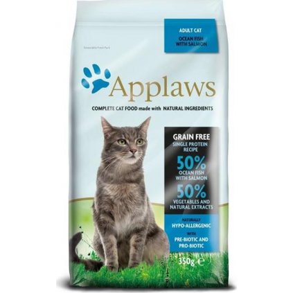 Applaws Cat Dry Adult Ocean Fish & Salmon 350 g