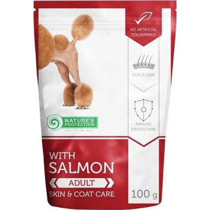 Nature's Protection Dog kaps. Adult Salmon 100 g