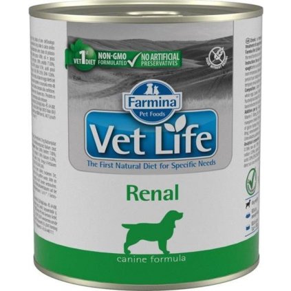 Vet Life Natural Canine konz. Renal 300 g