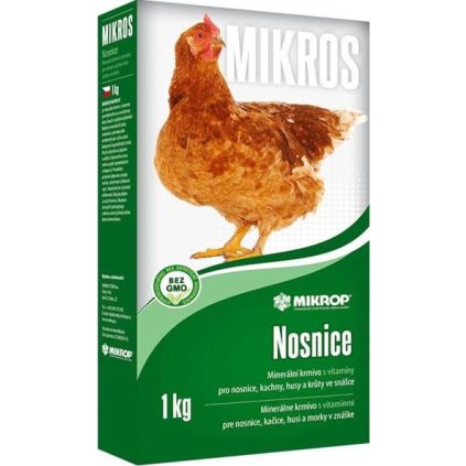 Mikros Nosnice - minerální krmivo s vitamíny 1kg