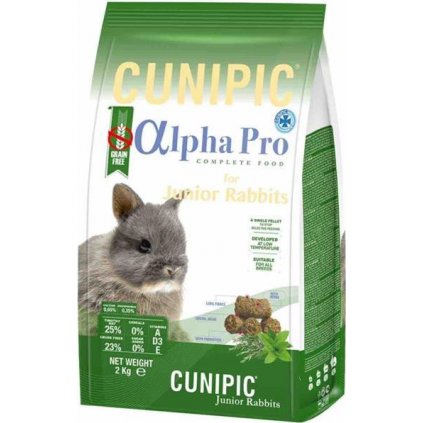 Cunipic Alpha Pro Rabbit Junior - králík mladý 1,75 kg