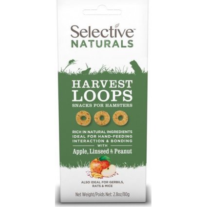 Supreme Selective Naturals snack Harvest Loops 80 g