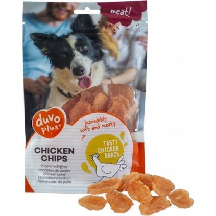 Duvo+ dog Meat! Chicken chips 80 g