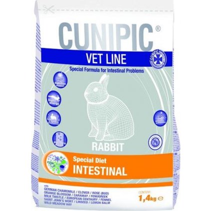 Cunipic VetLine Rabbit Intestinal 1,4 kg