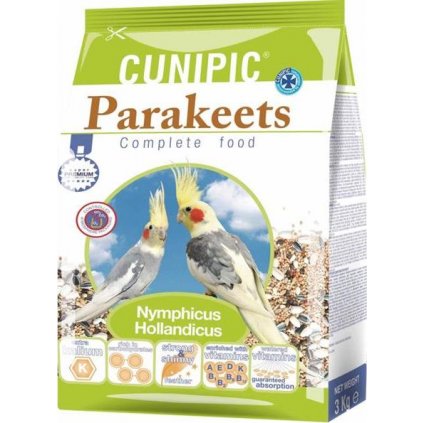 Cunipic Parakeets - Korela 3 kg