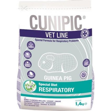 Cunipic VetLine Guinea Pig Respiratory 1,4 kg