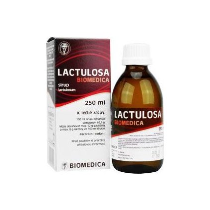 Lactulosa Biomedica por sir 1x250ml 50%