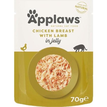 Applaws Cat kaps. kuře a jehněčí v želé 70 g