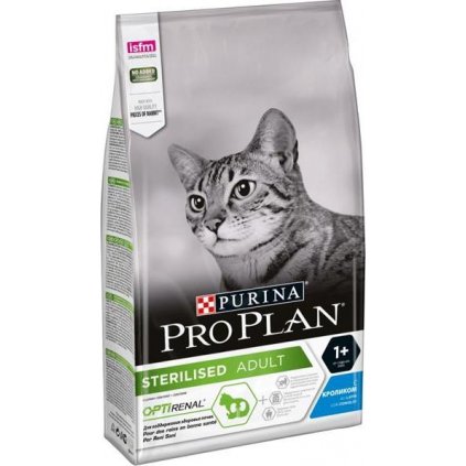 Pro Plan Cat Adult Sterilised Renal Plus králík 1,5 kg