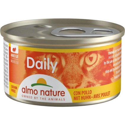 Almo Nature Daily Menu cat konz. kuře 85g