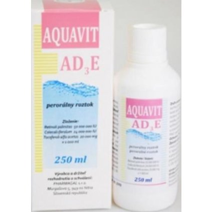 Aquavit AD3E a.u.v. sol 250 ml