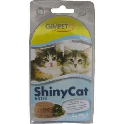 Gimpet kočka konz. ShinyCat  Junior tuňák 2x70g