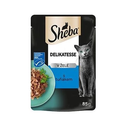 Sheba kapsa s tuňákem v želé 85g