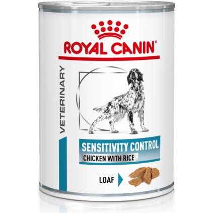 VHN DOG SENSIVITY CONTROL CHICKEN Konzerva 410 g