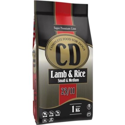 DELIKAN CD Lamb and Rice Small&Medium 1 kg