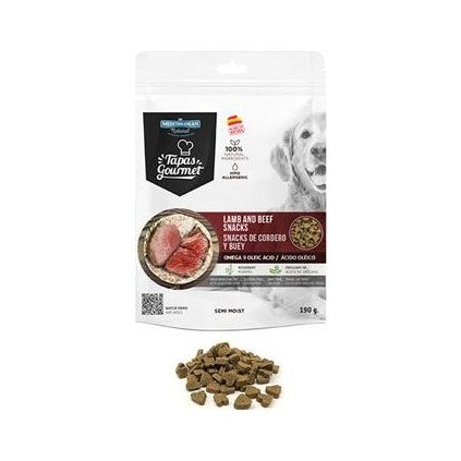 Tapas Gourmet Snack for dog Lamb and Beef 190g