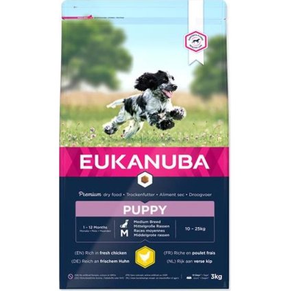 Eukanuba Puppy Medium Breed 3 kg