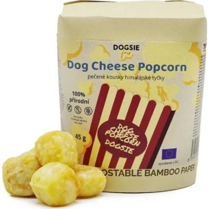Dogsie Cheese Popcorn Box 45 g